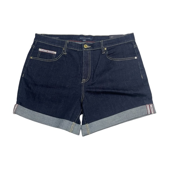 Tommy Hilfiger Pants - Tommy Hilfiger Dark Denim Jean Shorts Size 14